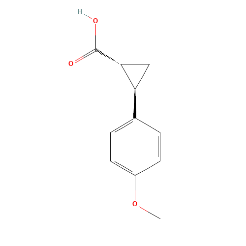 CYCLOPROPANECARBOXYLIC ACID, 2-(4-METHOXYPHENYL)-, (1R,2R)-REL- (CAS: 34919-28-3) - Related Chemical Product