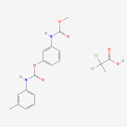 Dalapon  methyl  ester  solution (CAS: 58811-23-7) - Chemical Structure and Molecular Formula 