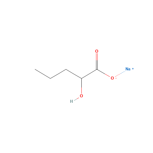 DL-A-HYDROXY-N-VALERIC ACID SODIUM SALT (CAS: 84176-70-5) - Related Chemical Product