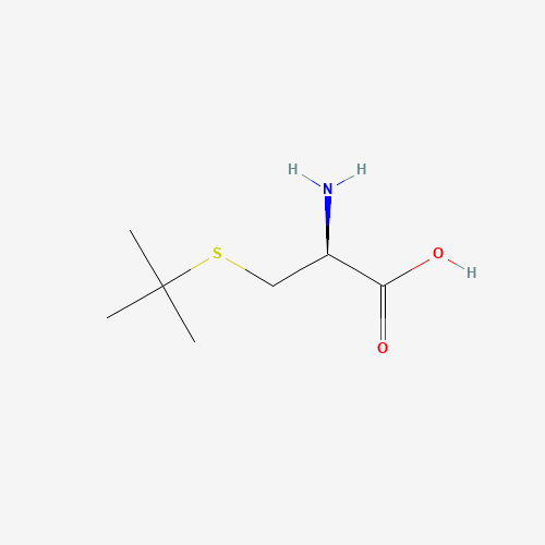 L-S-T-BUTYLCYSTEINE (CAS: 300583-35-1) - Chemical Structure and Molecular Formula 