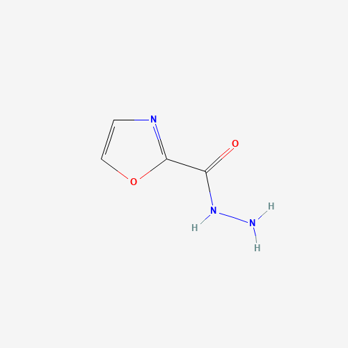 OXAZOLE-2-CARBOXYLIC ACID HYDRAZIDE (CAS: 90831-48-4) - Chemical Structure and Molecular Formula 
