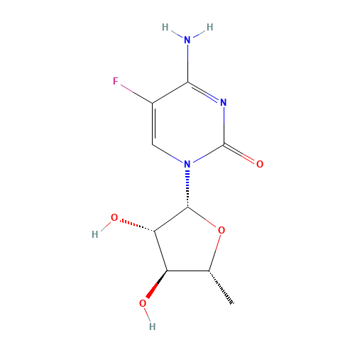 5'-Deoxy-5-fluorocytidine (CAS: 71609-08-0) - Related Chemical Product
