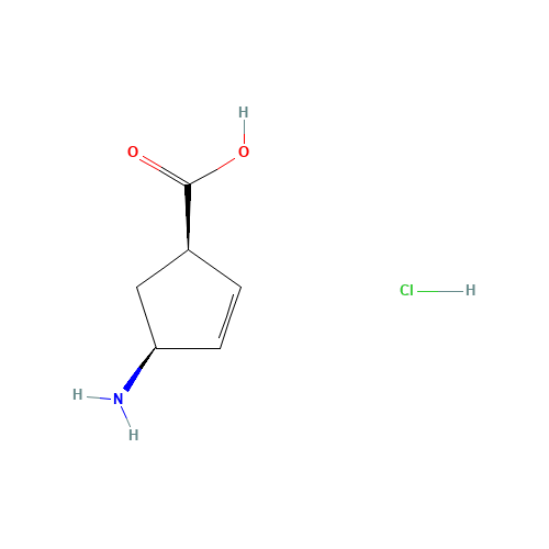 (1S,4r)-4-aminocyclopent-2-enecarboxylic acid-hcl (CAS: 74201-87-9) - Related Chemical Product