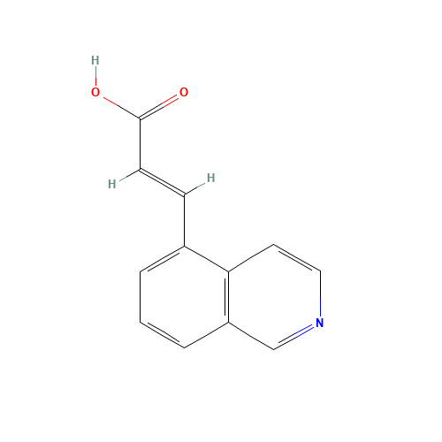 Trans-3-(isoquinolin-5-yl)acrylic acid (CAS: 87087-21-6) - Related Chemical Product