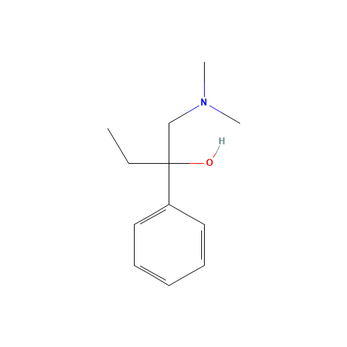 1-(DIMETHYLAMINO)-2-PHENYL-2-BUTANOL (CAS: 5612-61-3) - Related Chemical Product