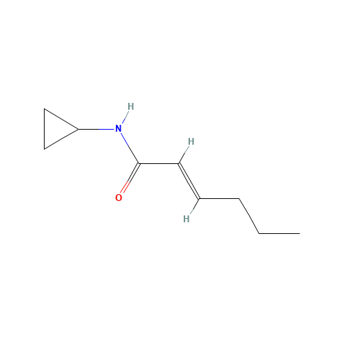(E)-N-cyclopropylhex-2-enamide (CAS: 1024616-26-9) - Related Chemical Product