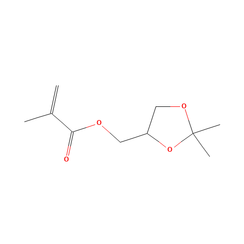(2,2-dimethyl-1,3-dioxolan-4-yl)methyl methacrylate (CAS: 7098-80-8) - Related Chemical Product