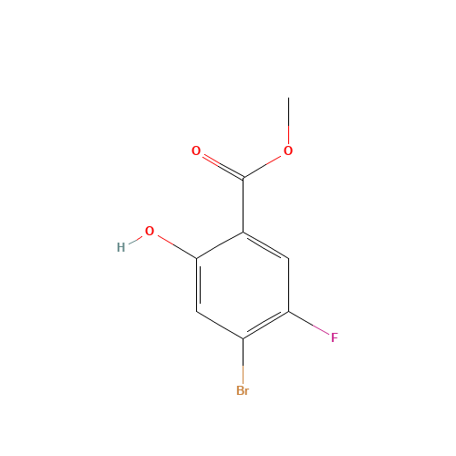 Methyl 4-bromo-5-fluoro-2-hydroxy-benzoate (CAS: 1193162-25-2) - Related Chemical Product