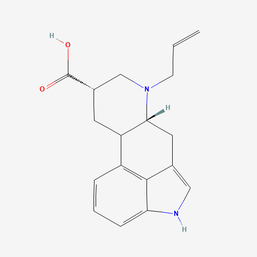 Ergoline-8-carboxylic acid, 6-(2-propenyl)-, (8-alpha)- (CAS: 86891-15-8) - Related Chemical Product