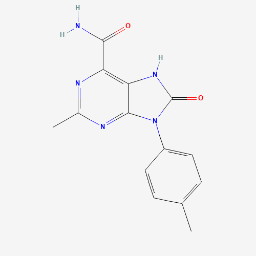 7H-Purine-6-carboxamide, 8,9-dihydro-2-methyl-9-(4-methylphenyl)-8-oxo- (CAS: 932497-74-0) - Related Chemical Product