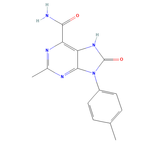 7H-Purine-6-carboxamide, 8,9-dihydro-2-methyl-9-(4-methylphenyl)-8-oxo- (CAS: 932497-74-0) - Related Chemical Product