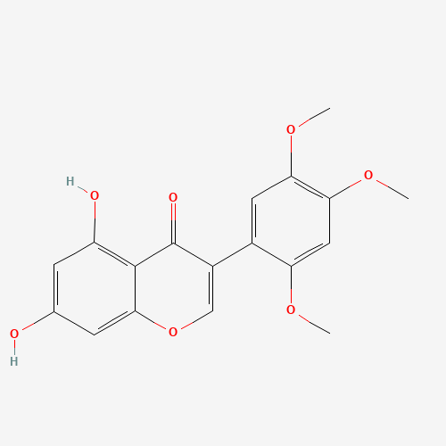 4H-1-Benzopyran-4-one, 5,7-dihydroxy-3-(2,4,5-trimethoxyphenyl)- (CAS: 75340-02-2) - Related Chemical Product