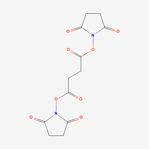 DISUCCINIMIDYL SUCCINATE (CAS: 30364-60-4) - Chemical Structure and Molecular Formula 