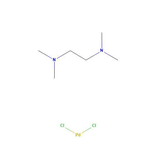 DICHLORO(N,N,N',N'-TETRAMETHYLETHYLENEDIAMINE)PALLADIUM(II) (CAS: 14267-08-4) - Related Chemical Product