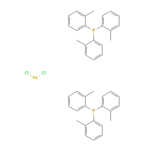DICHLOROBIS(TRI-O-TOLYLPHOSPHINE)PALLADIUM(II) (CAS: 40691-33-6) - Related Chemical Product