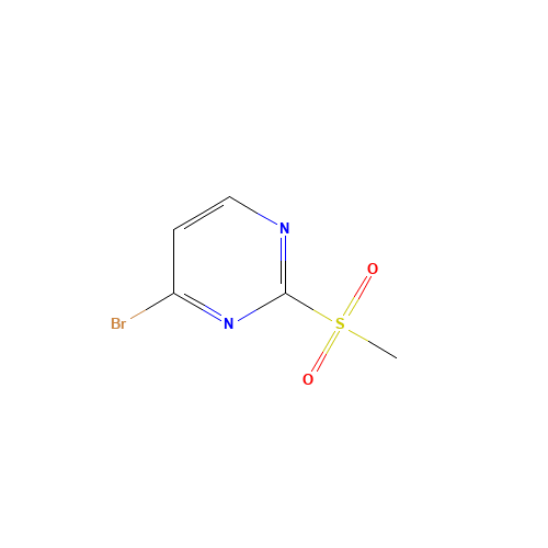4-Bromo-2-(methylsulfonyl)pyrimidine (CAS: 1208538-52-6) - Related Chemical Product