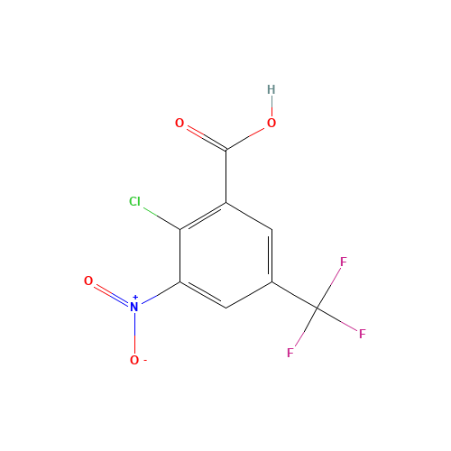 2-chloro-3-nitro-5-(trifluoromethyl)benzoic acid (CAS: 22227-59-4) - Related Chemical Product