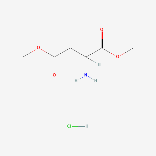 H-DL-ASP(OME)-OME HCL (CAS: 14358-33-9) - Chemical Structure and Molecular Formula 