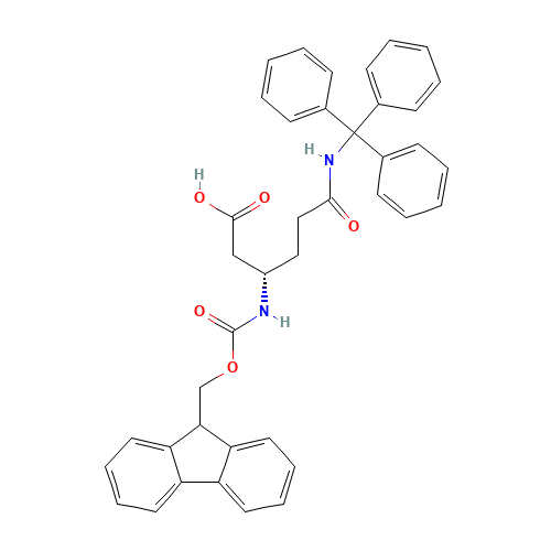 (s)-3-(fmoc-amino)-n-trityl-adipic acid 6-amide (CAS: 401915-55-7) - Related Chemical Product