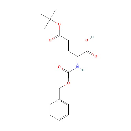 Z-D-GLU(OTBU)-OH (CAS: 51644-83-8) - Chemical Structure and Molecular Formula 