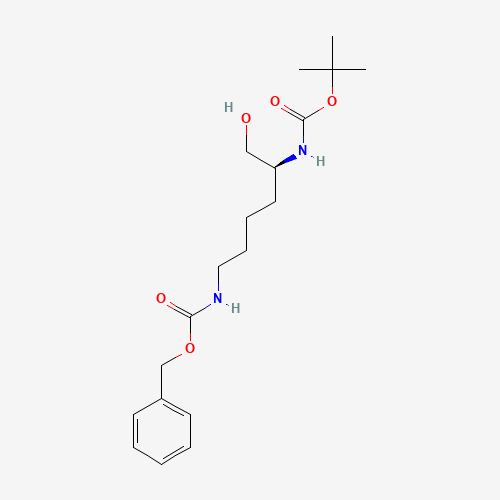 N-alpha-t-Butyloxycarbonyl-N-epsilon-benzyloxycarbonyl-L-lysinol (CAS: 82689-20-1) - Related Chemical Product