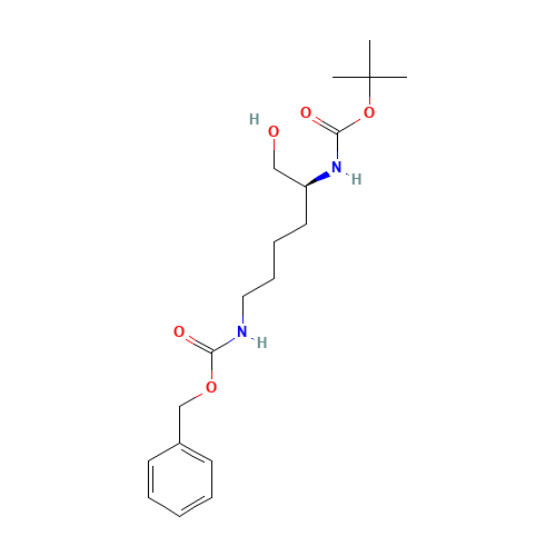 N-alpha-t-Butyloxycarbonyl-N-epsilon-benzyloxycarbonyl-L-lysinol (CAS: 82689-20-1) - Related Chemical Product