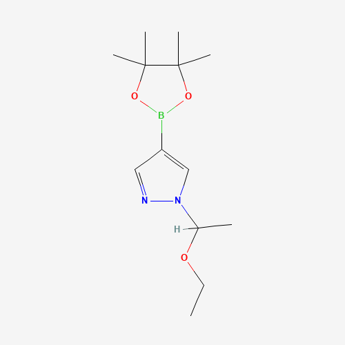 1-(1-ethoxyethyl)-4-(4,4,5,5-tetramethyl-1,3,2-dioxaborolan-2-yl)-1H-pyrazole (CAS: 1029716-44-6) - Related Chemical Product