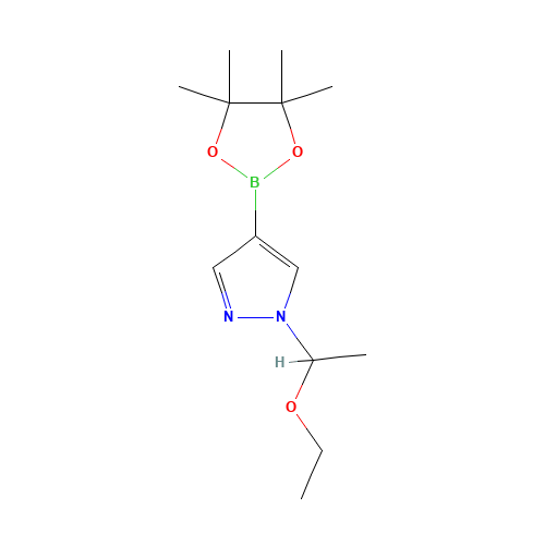 1-(1-ethoxyethyl)-4-(4,4,5,5-tetramethyl-1,3,2-dioxaborolan-2-yl)-1H-pyrazole (CAS: 1029716-44-6) - Related Chemical Product