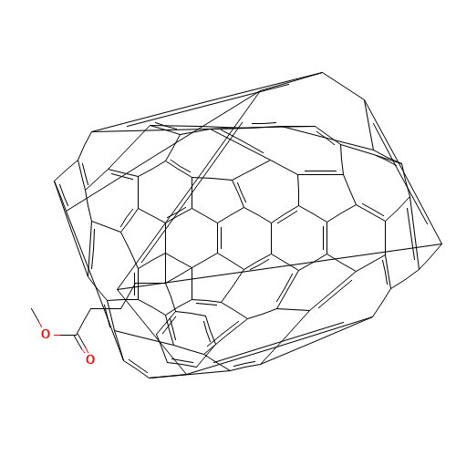 (6,6)-PHENYL C71 BUTYRIC ACID METHYL ESTER, 99% (MIXTURE OF ISOMERS) (CAS: 609771-63-3) - Related Chemical Product