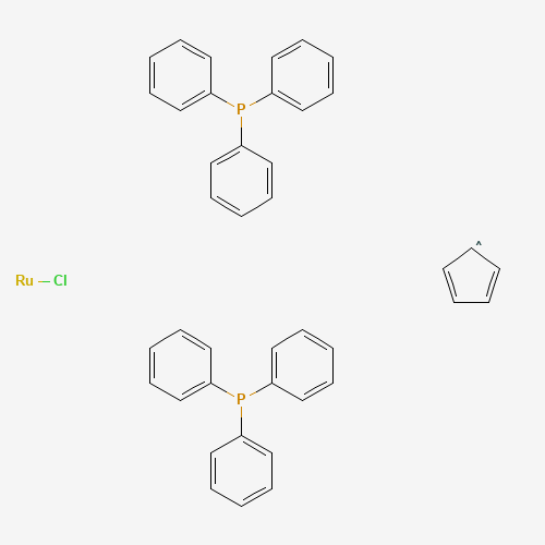 Chlorocyclopentadienylbis(triphenylphosphine)ruthenium(II) (CAS: 32993-05-8) - Related Chemical Product