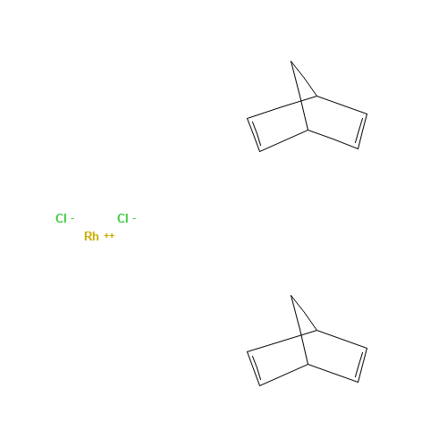 (BICYCLO[2.2.1]HEPTA-2,5-DIENE)CHLORORHODIUM(I) DIMER (CAS: 12257-42-0) - Related Chemical Product
