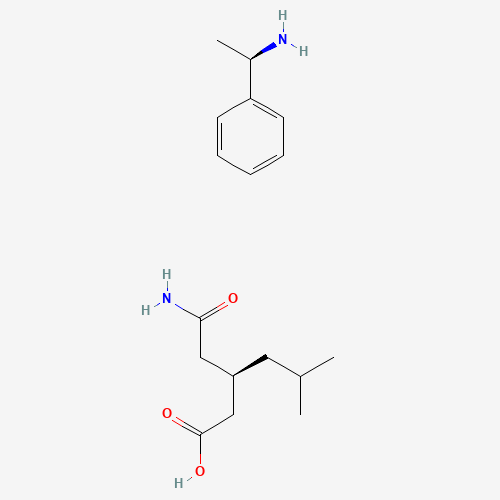 (R)-3-(CARBAMOYLMETHYL)-5-METHYLHEXANOIC ACID (CAS: 185815-61-6) - Related Chemical Product