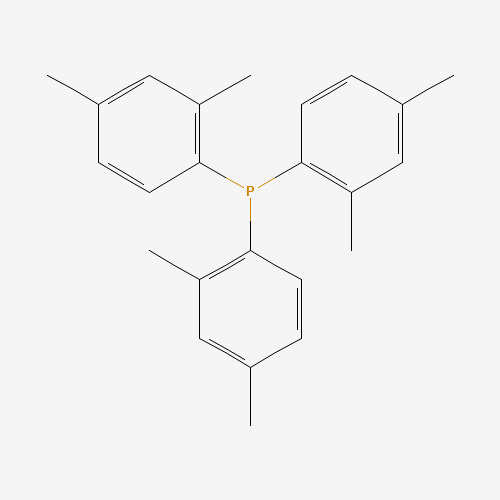 TRIS(2,4-DIMETHYLPHENYL)PHOSPHINE (CAS: 49676-42-8) - Chemical Structure and Molecular Formula 
