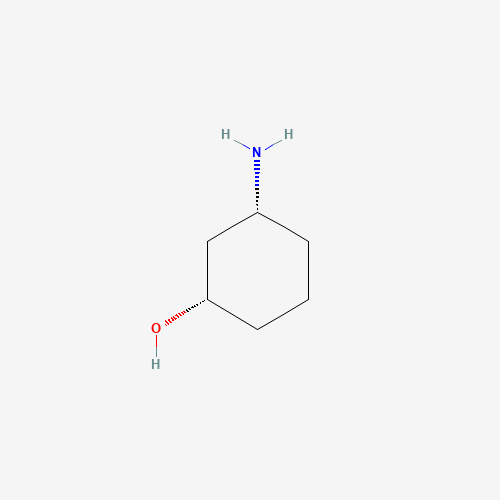 (1S,3R)-3-AMINOCYCLOHEXANOL (CAS: 1110772-04-7) - Chemical Structure and Molecular Formula 