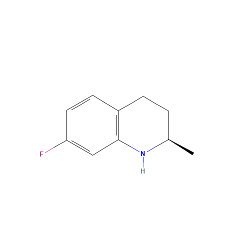 (R)-7-fluoro-2-Methyl-1,2,3,4-tetrahydroquinoline (CAS: 1388106-07-7) - Related Chemical Product