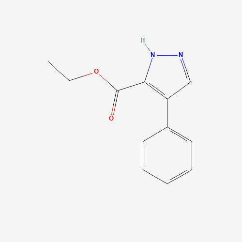 4-Phenyl-1H-pyrazole-3-carboxylic acid ethyl ester (CAS: 6963-62-8) - Related Chemical Product