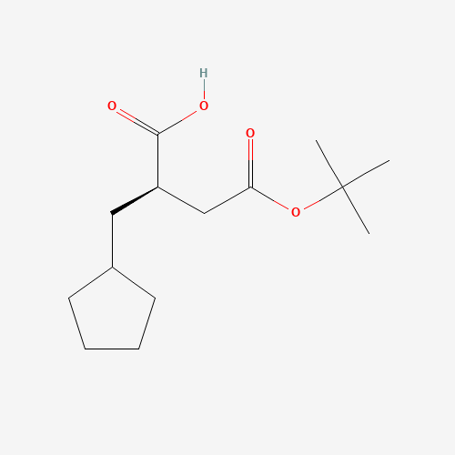 (R)-4-tert-butoxy-2-(cyclopentylMethyl)-4-oxobutanoic acid (CAS: 204637-77-4) - Related Chemical Product