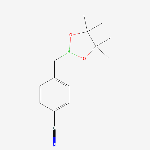 4-((4,4,5,5-tetraMethyl-1,3,2-dioxaborolan-2-yl)Methyl)benzonitrile (CAS: 475250-43-2) - Related Chemical Product