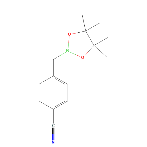 4-((4,4,5,5-tetraMethyl-1,3,2-dioxaborolan-2-yl)Methyl)benzonitrile (CAS: 475250-43-2) - Related Chemical Product