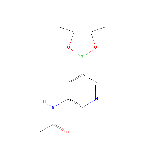 N-(5-(4,4,5,5-tetramethyl-1,3,2-dioxaborolan-2-yl)pyridin-3-yl)acetamide (CAS: 1201645-46-6) - Related Chemical Product