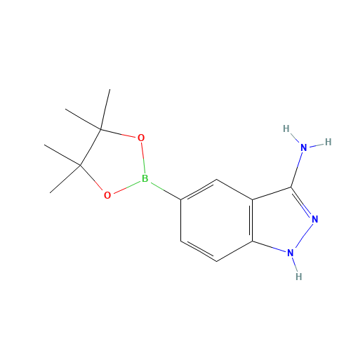 5-(4,4,5,5-tetramethyl-1,3,2-dioxaborolan-2-yl)-1H-indazol-3-amine (CAS: 953411-16-0) - Related Chemical Product