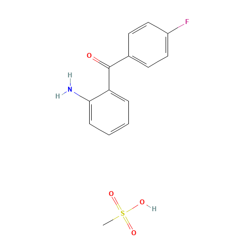 (2-Aminophenyl)(4-fluorophenyl)methanone methanesulfonate (CAS: 449181-32-2) - Related Chemical Product