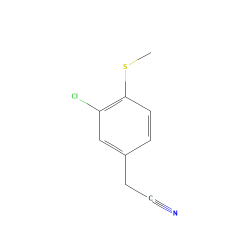 3-chloro-4-Methylthiophenylacetonitrile (CAS: 947701-13-5) - Related Chemical Product