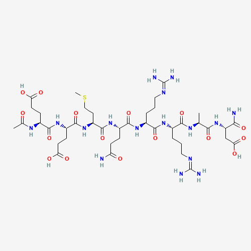 N-Acetyl-L-alpha-glutamyl-L-alpha-glutamyl-L-methionyl-L-glutaminyl-L-arginyl-L-arginyl-L-alanyl-L-alpha-asparagine (CAS: 868844-74-0) - Related Chemical Product
