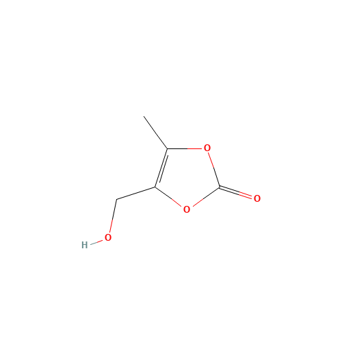 4-(hidroximetil)-5-metil-1,3-dioxol-2-ona (CAS: 91526-18-0) - Related Chemical Product