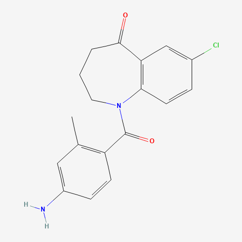 1-(4-Amino-2-methylbenzoyl)-7-chloro-1,2,3,4-tetrahydro-5H-1-benzazepin-5-one (CAS: 137977-97-0) - Related Chemical Product