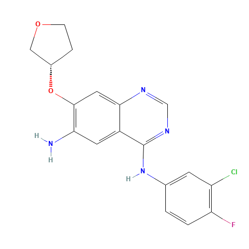 (S)-N4-(3-chloro-4-fluorophenyl)-7-(tetrahydrofuran-3-yloxy)quinazoline-4,6-diaMine (CAS: 314771-76-1) - Related Chemical Product