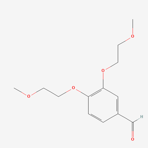 3,4-bis(2-Methoxyethoxy)benzaldehyde (CAS: 80407-64-3) - Related Chemical Product
