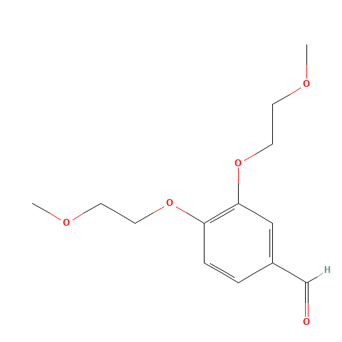 3,4-bis(2-Methoxyethoxy)benzaldehyde (CAS: 80407-64-3) - Related Chemical Product