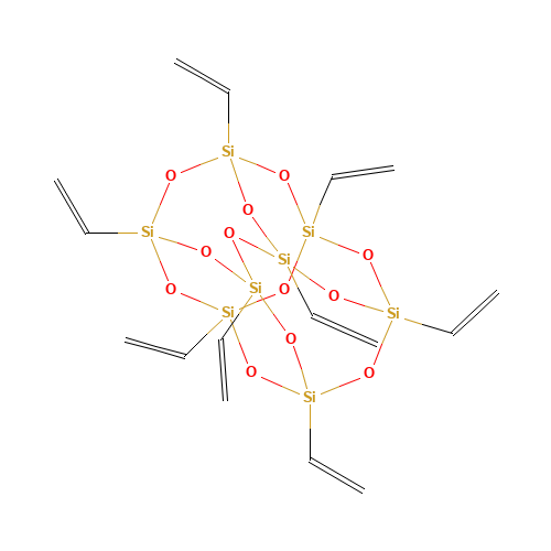 1,3,5,7,9,11,13,15-Octavinylpentacyclo[9.5.1.13,9.15,15.17,13]octasiloxane (CAS: 69655-76-1) - Related Chemical Product